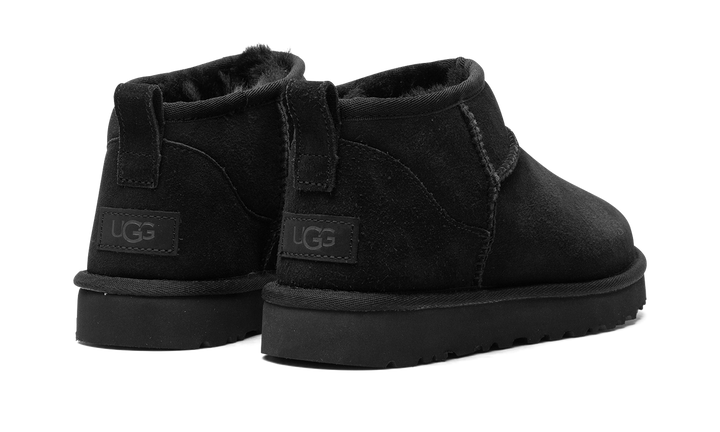 UGG CLASSIC ULTRA MINI BOOT BLACK (WOMEN&