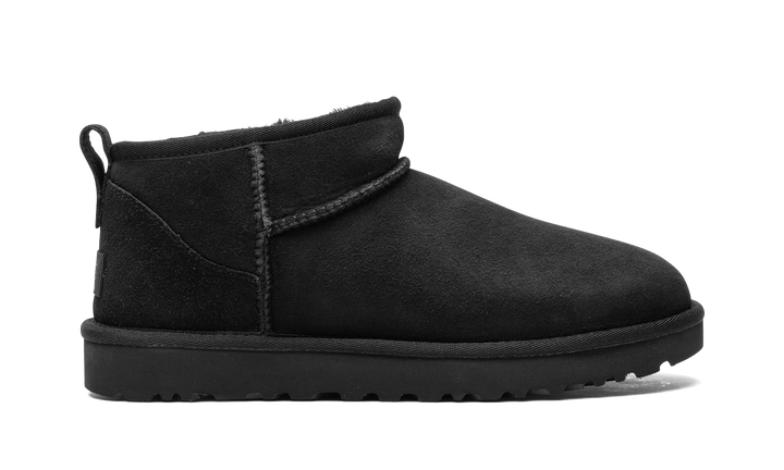 UGG CLASSIC ULTRA MINI BOOT BLACK (WOMEN&