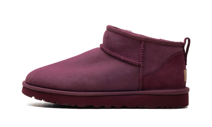 UGG CLASSIC ULTRA MINI BOOT BURNT MAGENTA WOMENS