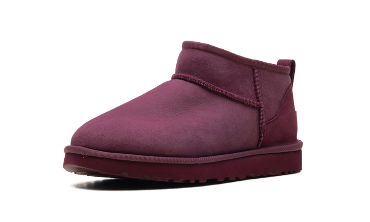UGG CLASSIC ULTRA MINI BOOT BURNT MAGENTA WOMENS