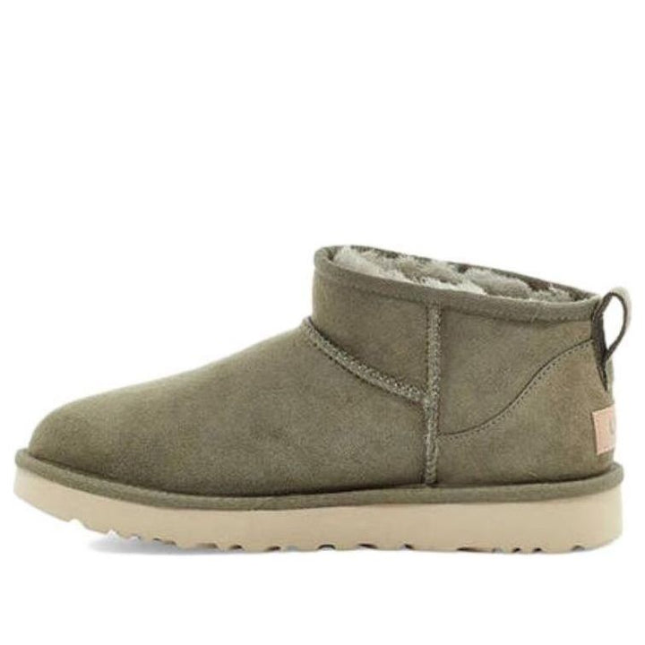 UGG CLASSIC ULTRA MINI BOOT BURNT OLIVE WOMENS