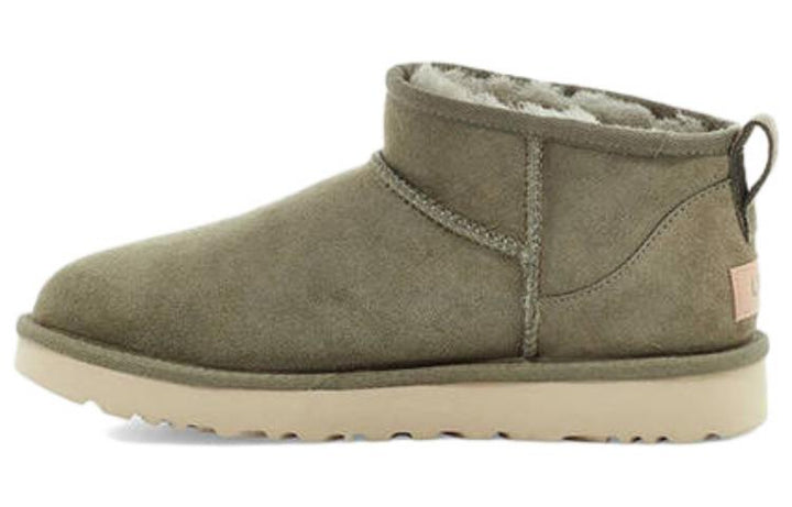 UGG CLASSIC ULTRA MINI BOOT BURNT OLIVE WOMENS
