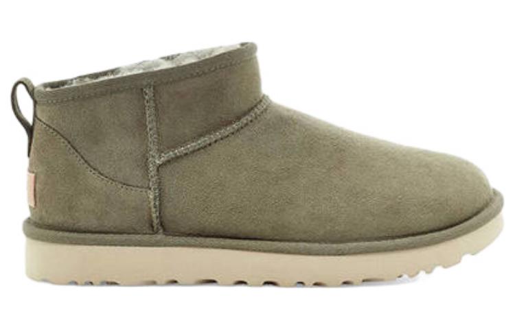UGG CLASSIC ULTRA MINI BOOT BURNT OLIVE WOMENS