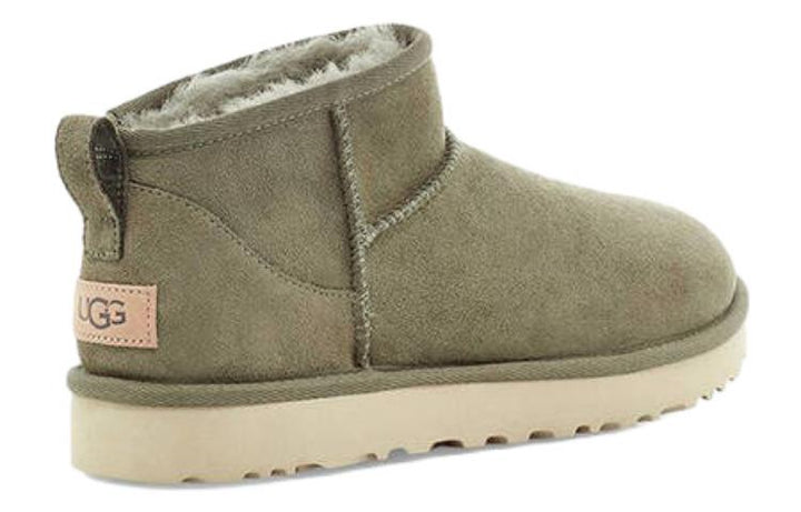 UGG CLASSIC ULTRA MINI BOOT BURNT OLIVE WOMENS