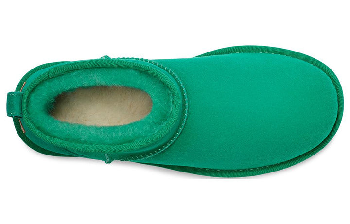 UGG CLASSIC ULTRA MINI BOOT EMERALD GREEN WOMENS