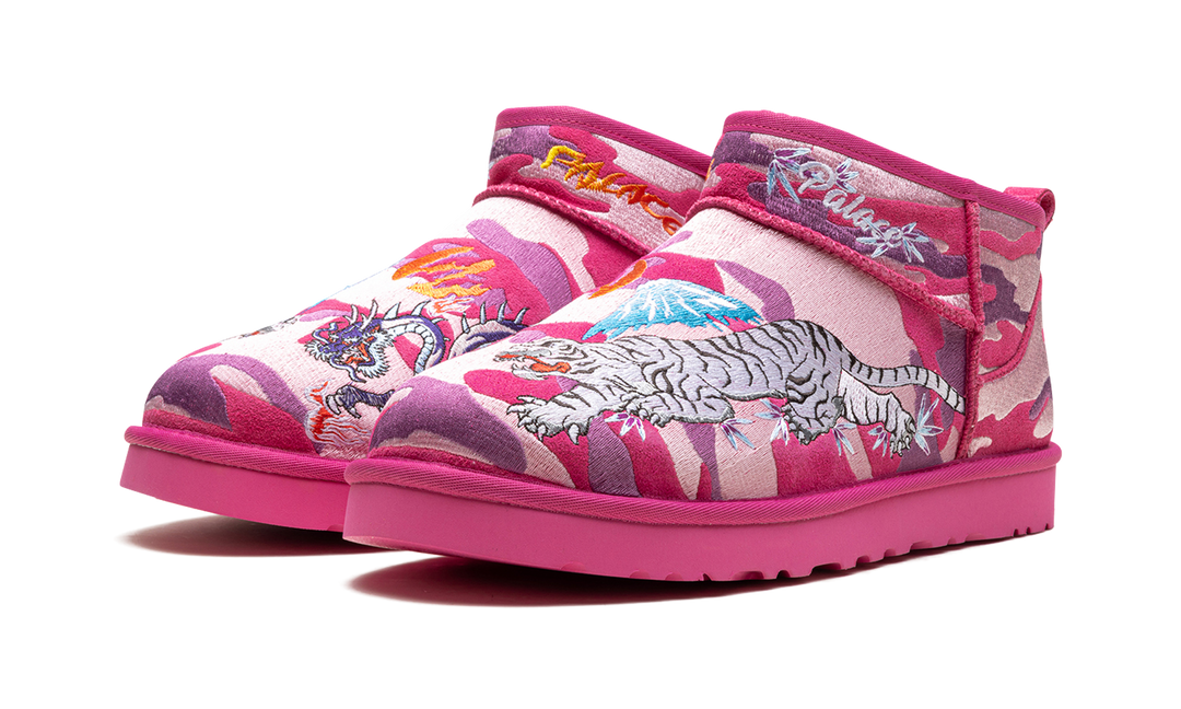 UGG CLASSIC ULTRA MINI BOOT PALACE PINK CAMO