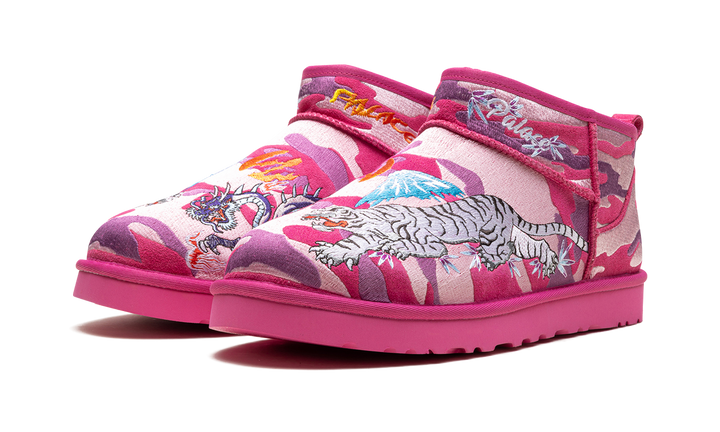UGG CLASSIC ULTRA MINI BOOT PALACE PINK CAMO
