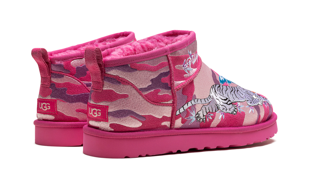 UGG CLASSIC ULTRA MINI BOOT PALACE PINK CAMO