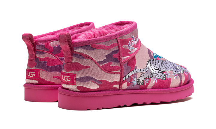 UGG CLASSIC ULTRA MINI BOOT PALACE PINK CAMO