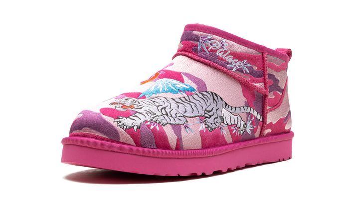 UGG CLASSIC ULTRA MINI BOOT PALACE PINK CAMO