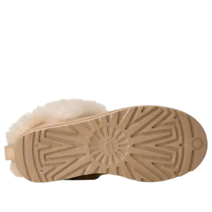 UGG CLASSIC ULTRA MINI CHALET BOOT SANDCASTLE WOMENS
