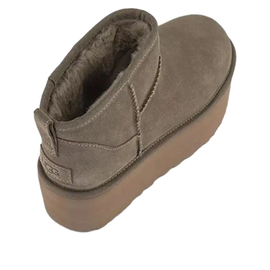 UGG CLASSIC ULTRA MINI PLATFORM BOOT ANTILOPE WOMENS