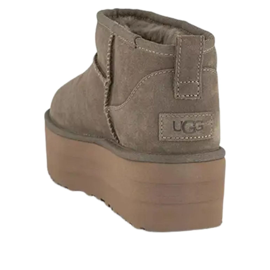 UGG CLASSIC ULTRA MINI PLATFORM BOOT ANTILOPE WOMENS
