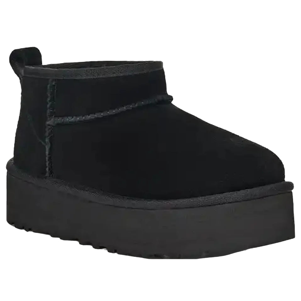 UGG CLASSIC ULTRA MINI PLATFORM BOOT BLACK KIDS — Stock #2