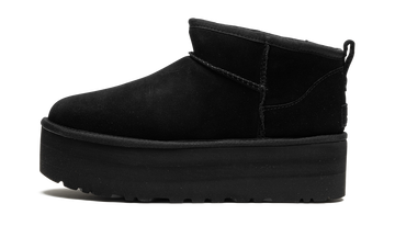 UGG CLASSIC ULTRA MINI PLATFORM BOOT BLACK (WOMEN'S) — Stock