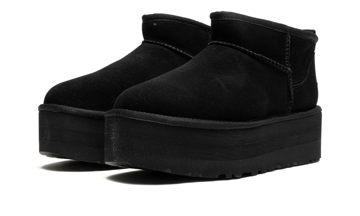 UGG CLASSIC ULTRA MINI PLATFORM BOOT BLACK (WOMEN&