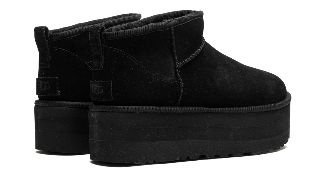 UGG CLASSIC ULTRA MINI PLATFORM BOOT BLACK (WOMEN&