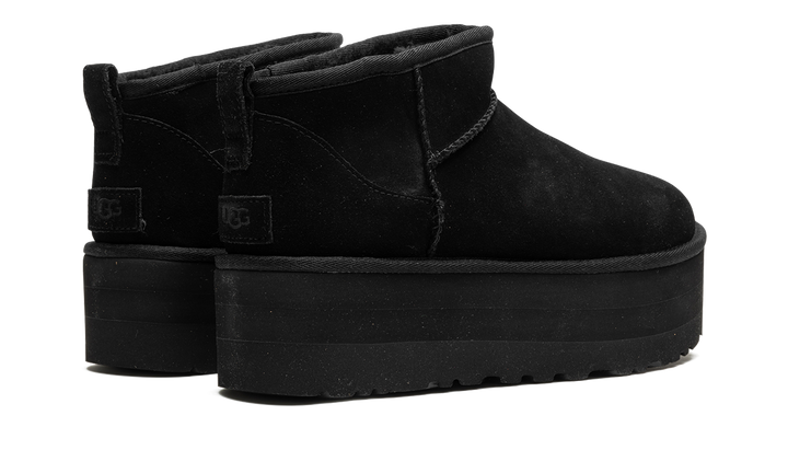 UGG CLASSIC ULTRA MINI PLATFORM BOOT BLACK (WOMEN&