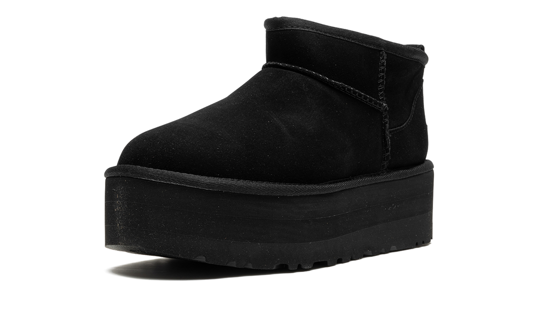 UGG CLASSIC ULTRA MINI PLATFORM BOOT BLACK (WOMEN&