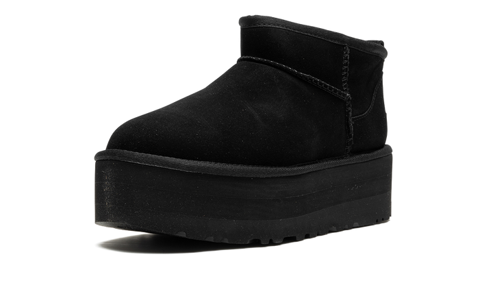 UGG CLASSIC ULTRA MINI PLATFORM BOOT BLACK (WOMEN&