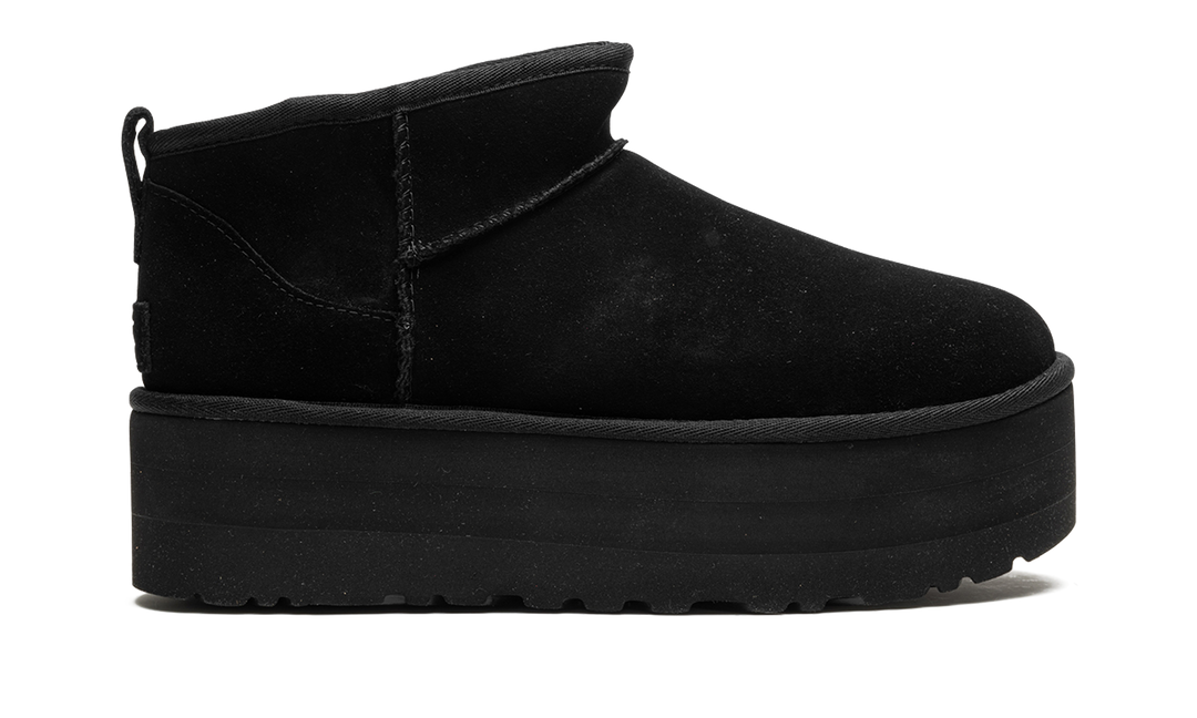 UGG CLASSIC ULTRA MINI PLATFORM BOOT BLACK (WOMEN&