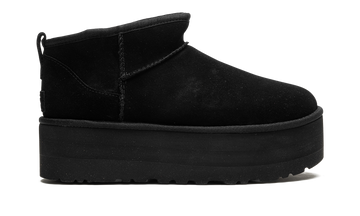 UGG CLASSIC ULTRA MINI PLATFORM BOOT BLACK (WOMEN'S) — Stock