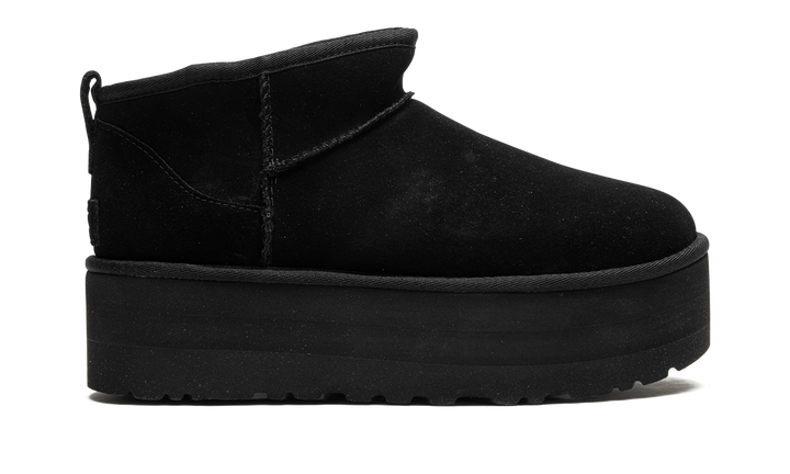 UGG CLASSIC ULTRA MINI PLATFORM BOOT BLACK (WOMEN&