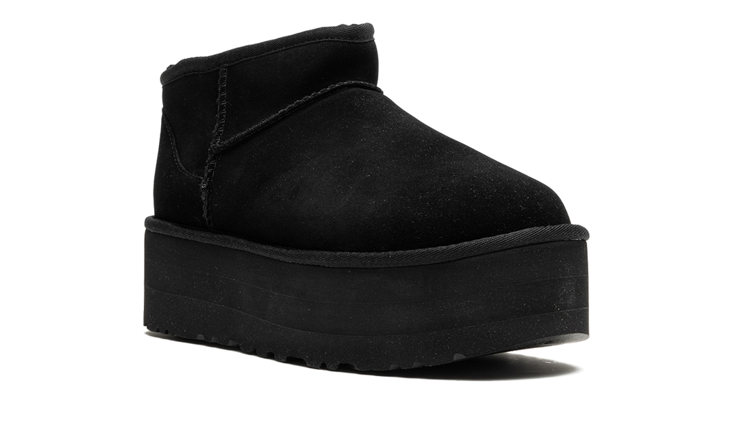 UGG CLASSIC ULTRA MINI PLATFORM BOOT BLACK (WOMEN&
