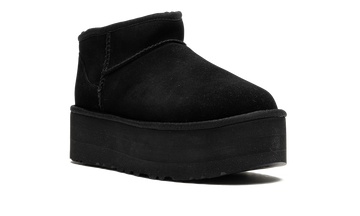 UGG CLASSIC ULTRA MINI PLATFORM BOOT BLACK (WOMEN'S) — Stock