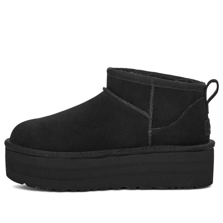 UGG CLASSIC ULTRA MINI PLATFORM BOOT BLACK (WOMEN&