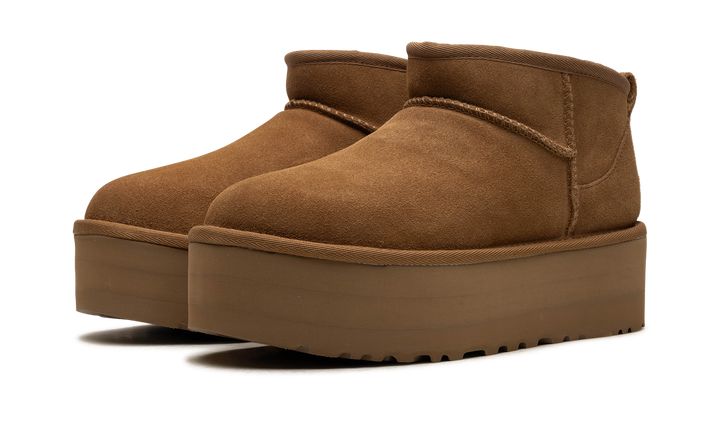 UGG CLASSIC ULTRA MINI PLATFORM BOOT CHESTNUT (WOMEN&