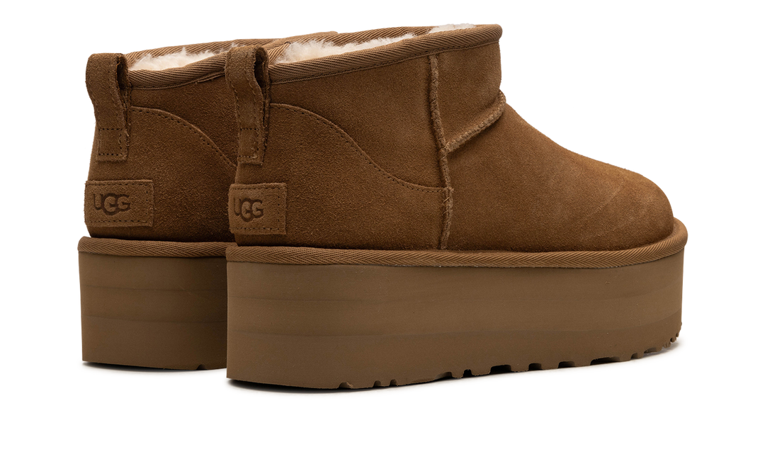 UGG CLASSIC ULTRA MINI PLATFORM BOOT CHESTNUT (WOMEN&