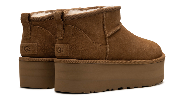 UGG CLASSIC ULTRA MINI PLATFORM BOOT CHESTNUT (WOMEN&