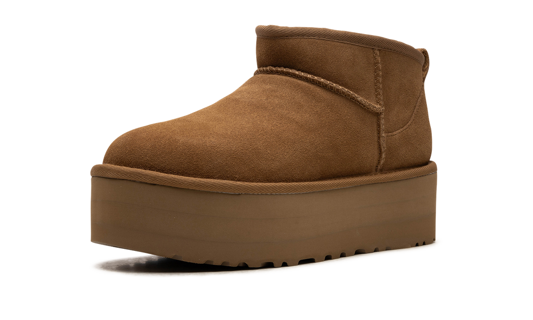 UGG CLASSIC ULTRA MINI PLATFORM BOOT CHESTNUT (WOMEN&