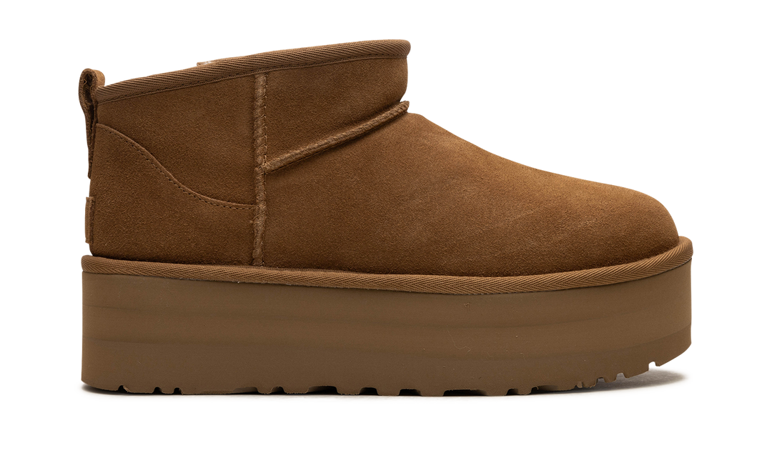 UGG CLASSIC ULTRA MINI PLATFORM BOOT CHESTNUT (WOMEN&
