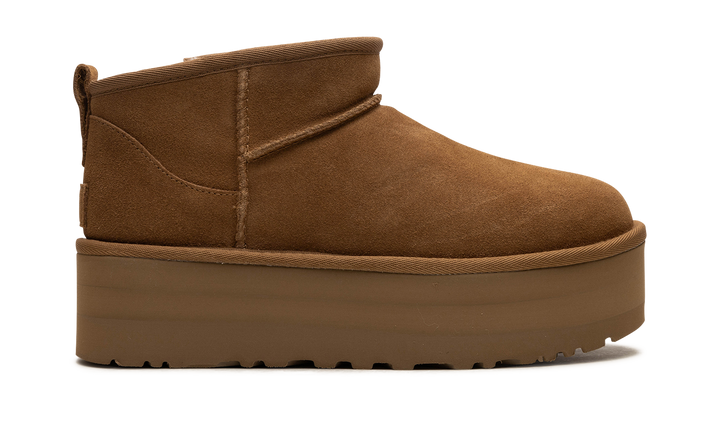 UGG CLASSIC ULTRA MINI PLATFORM BOOT CHESTNUT (WOMEN&