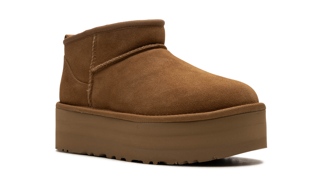 UGG CLASSIC ULTRA MINI PLATFORM BOOT CHESTNUT (WOMEN&