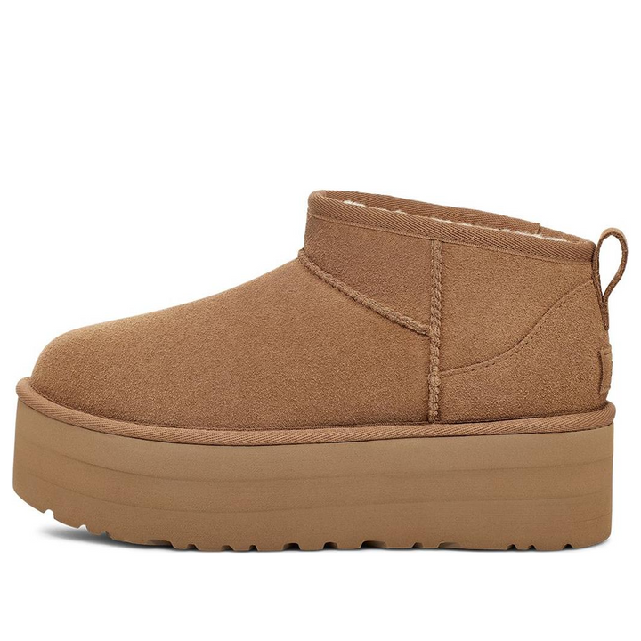 UGG CLASSIC ULTRA MINI PLATFORM BOOT CHESTNUT (WOMEN&
