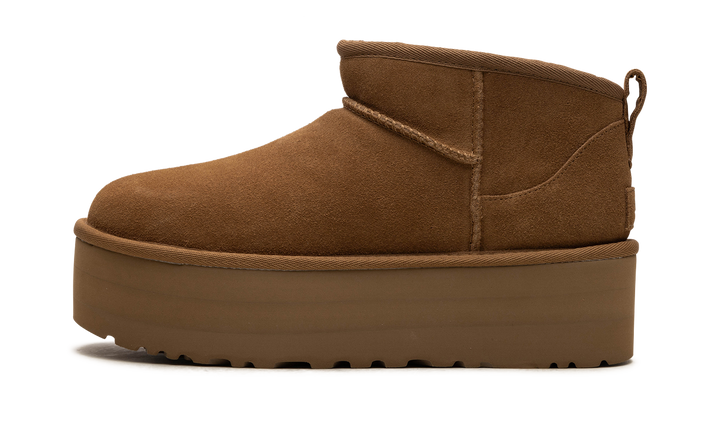 UGG CLASSIC ULTRA MINI PLATFORM BOOT CHESTNUT (WOMEN&