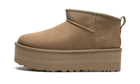 UGG CLASSIC ULTRA MINI PLATFORM BOOT MUSTARD SEED WOMENS