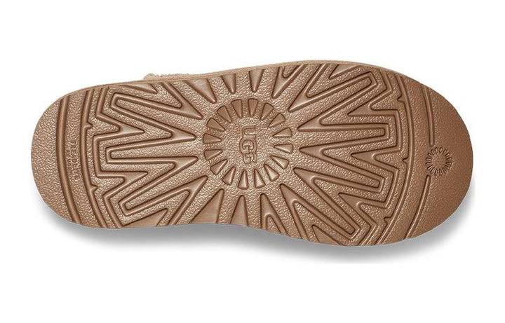 UGG CLASSIC ULTRA MINI PLATFORM BOOT SAND KIDS