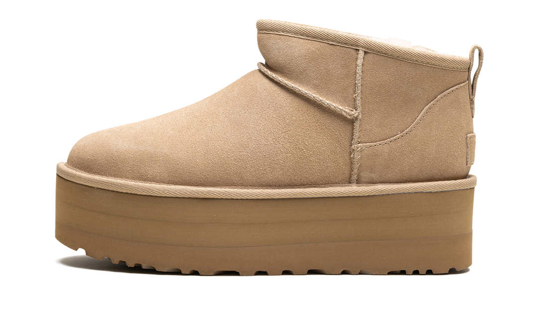 UGG CLASSIC ULTRA MINI PLATFORM BOOT SAND (WOMEN&