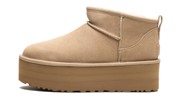 UGG CLASSIC ULTRA MINI PLATFORM BOOT SAND (WOMEN'S) — Stock