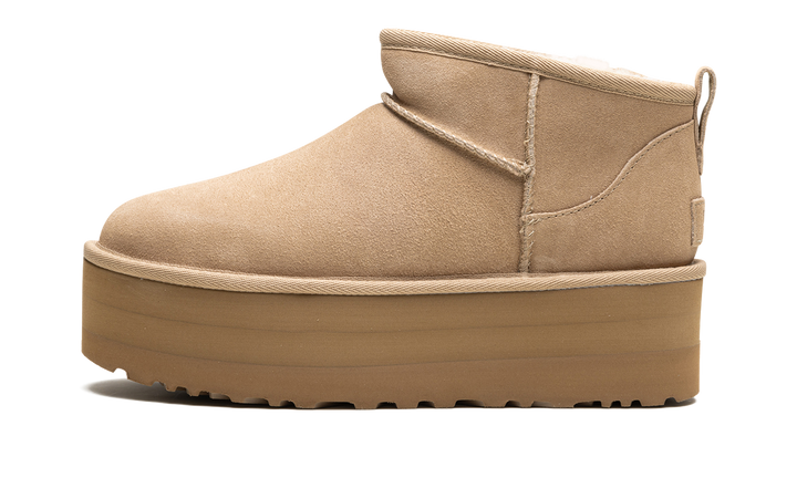 UGG CLASSIC ULTRA MINI PLATFORM BOOT SAND (WOMEN&