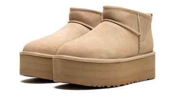 UGG CLASSIC ULTRA MINI PLATFORM BOOT SAND (WOMEN'S) — Stock