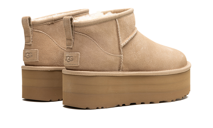 UGG CLASSIC ULTRA MINI PLATFORM BOOT SAND (WOMEN&