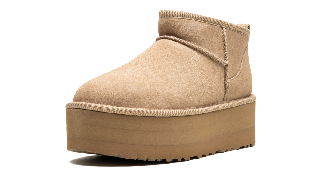 UGG CLASSIC ULTRA MINI PLATFORM BOOT SAND (WOMEN&