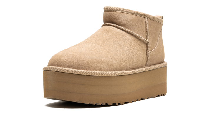 UGG CLASSIC ULTRA MINI PLATFORM BOOT SAND (WOMEN&