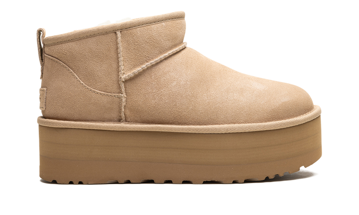 UGG CLASSIC ULTRA MINI PLATFORM BOOT SAND (WOMEN&