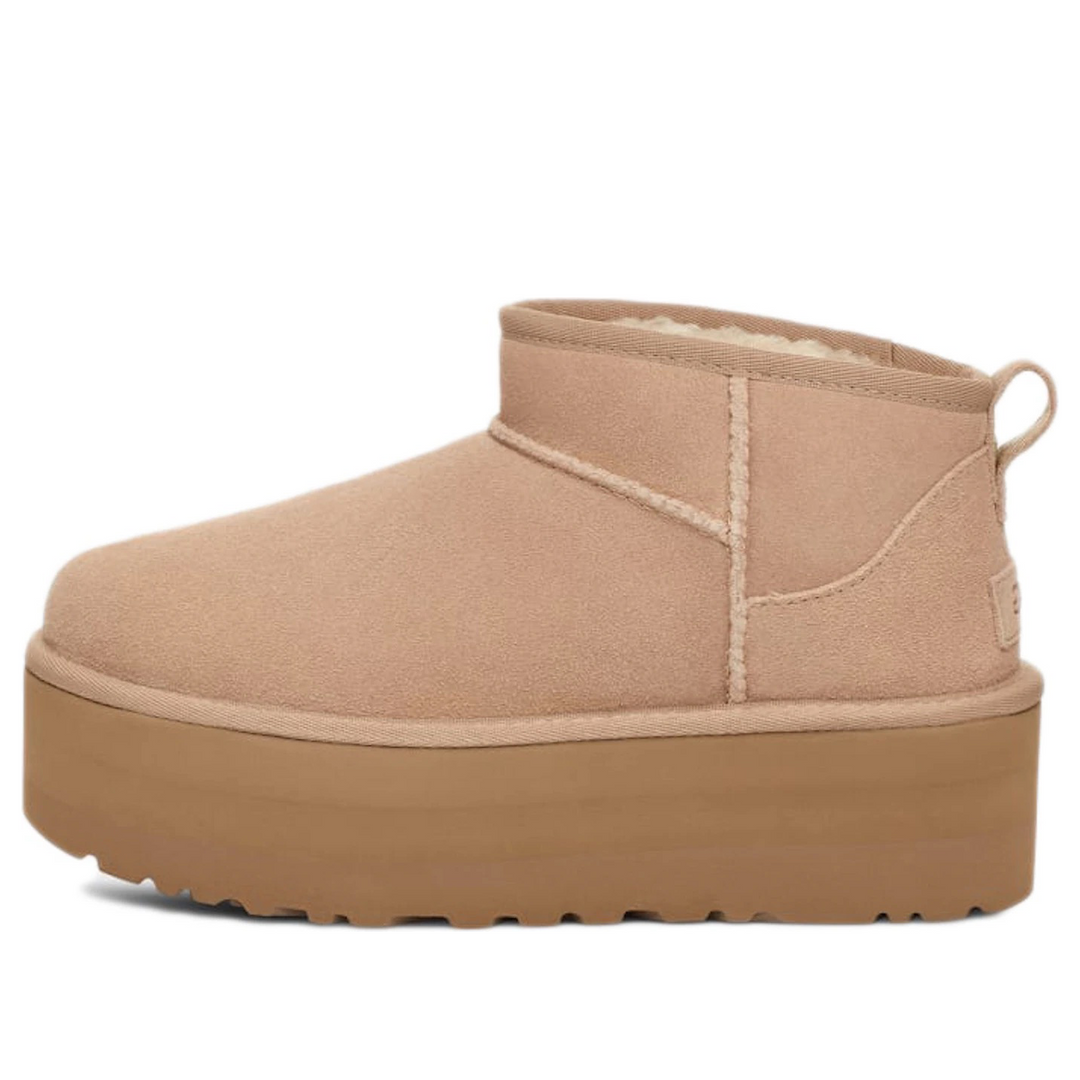 UGG CLASSIC ULTRA MINI PLATFORM BOOT SAND (WOMEN&